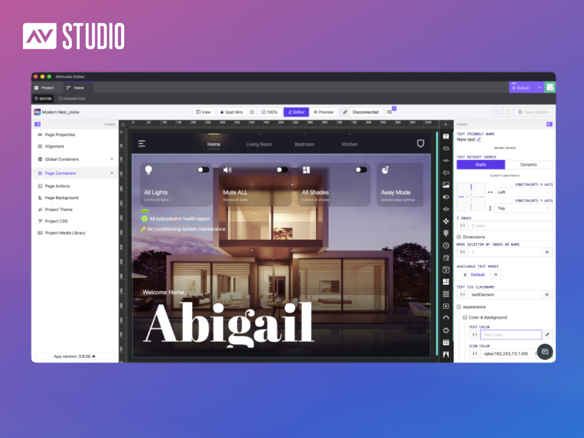 AVstudio Editor: A New Era for UI Development