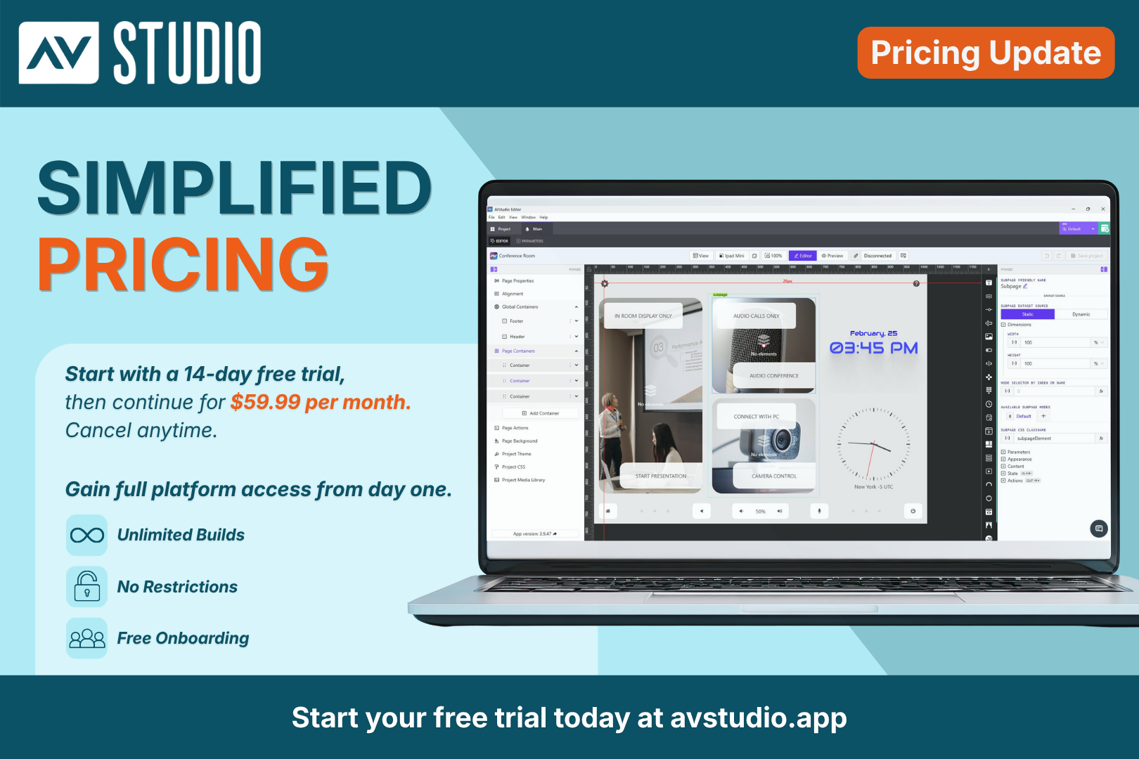 AVstudio Editor Introduces a Simplified Pricing Model