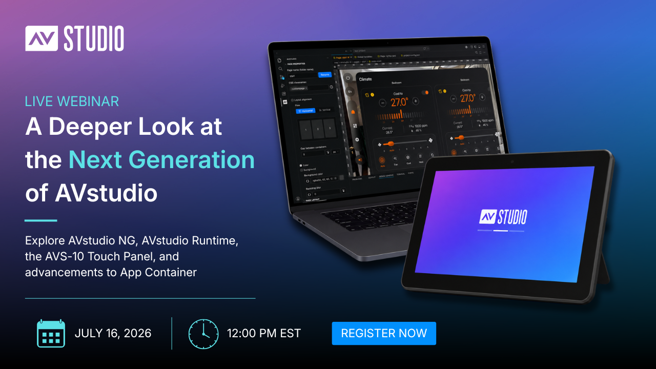 Join Us on July 16th for a Deeper Look at the Next Generation of AVstudio